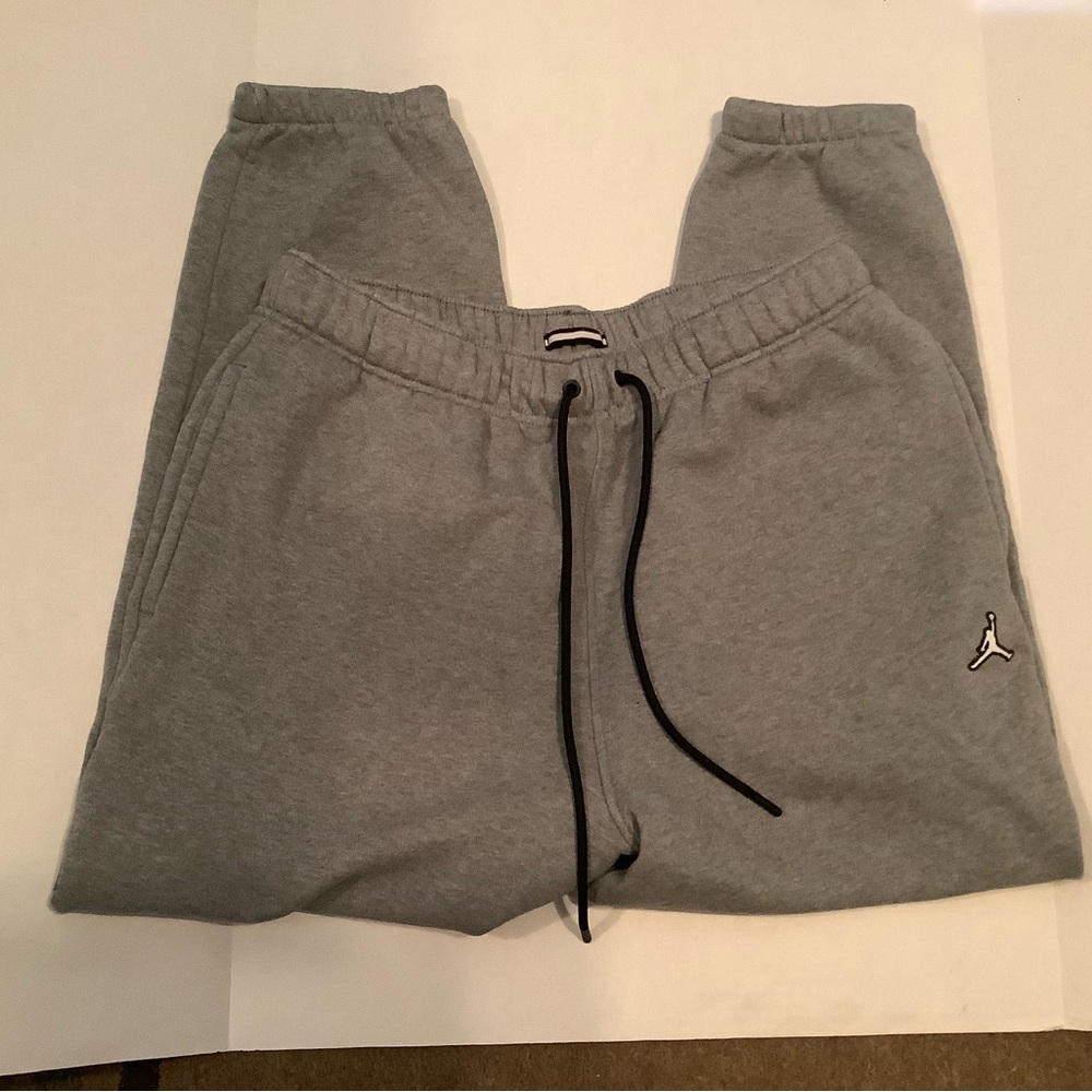 Jordon Signature Sweatpants Size xl Cropped Ankle elastic #1095